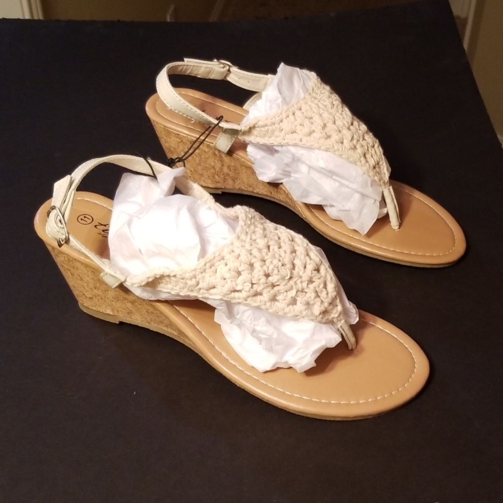 New Wedge Sandals (the Buckle)